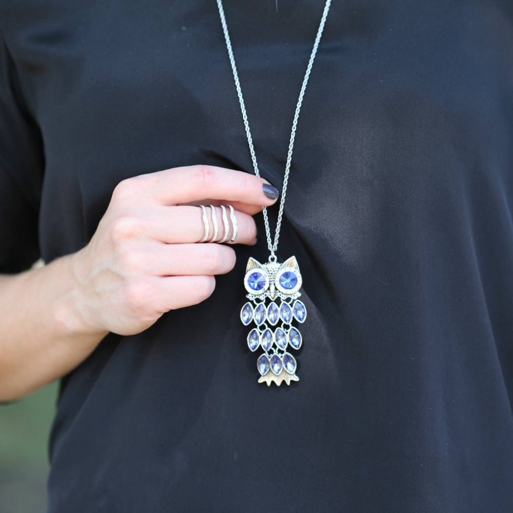 Park Lane Wiggles Owl Necklace NWT